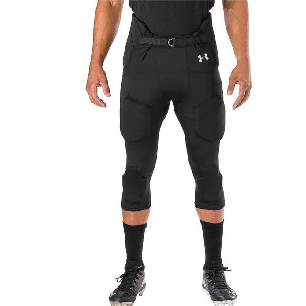 Under Armour Integrated Football Pants – Black Padded NWT Compression M NWT